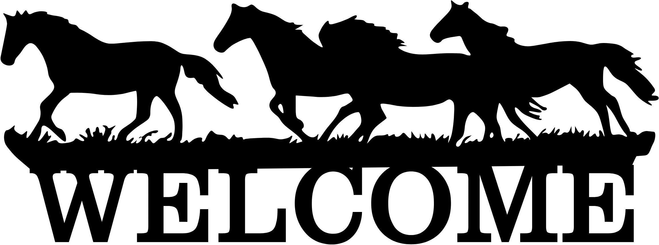 Horse Welcome 1062