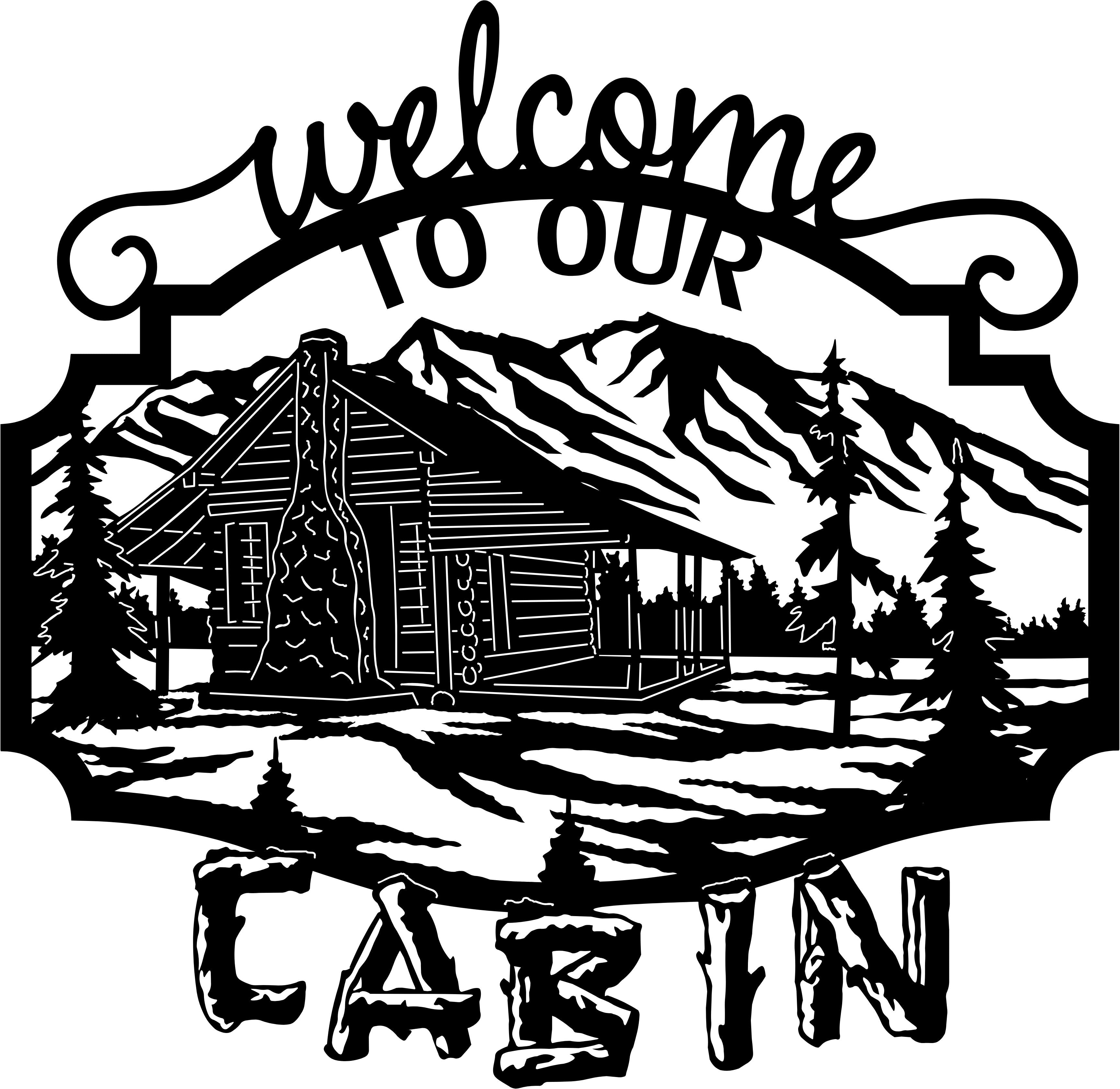 Cabin Welcome 1064