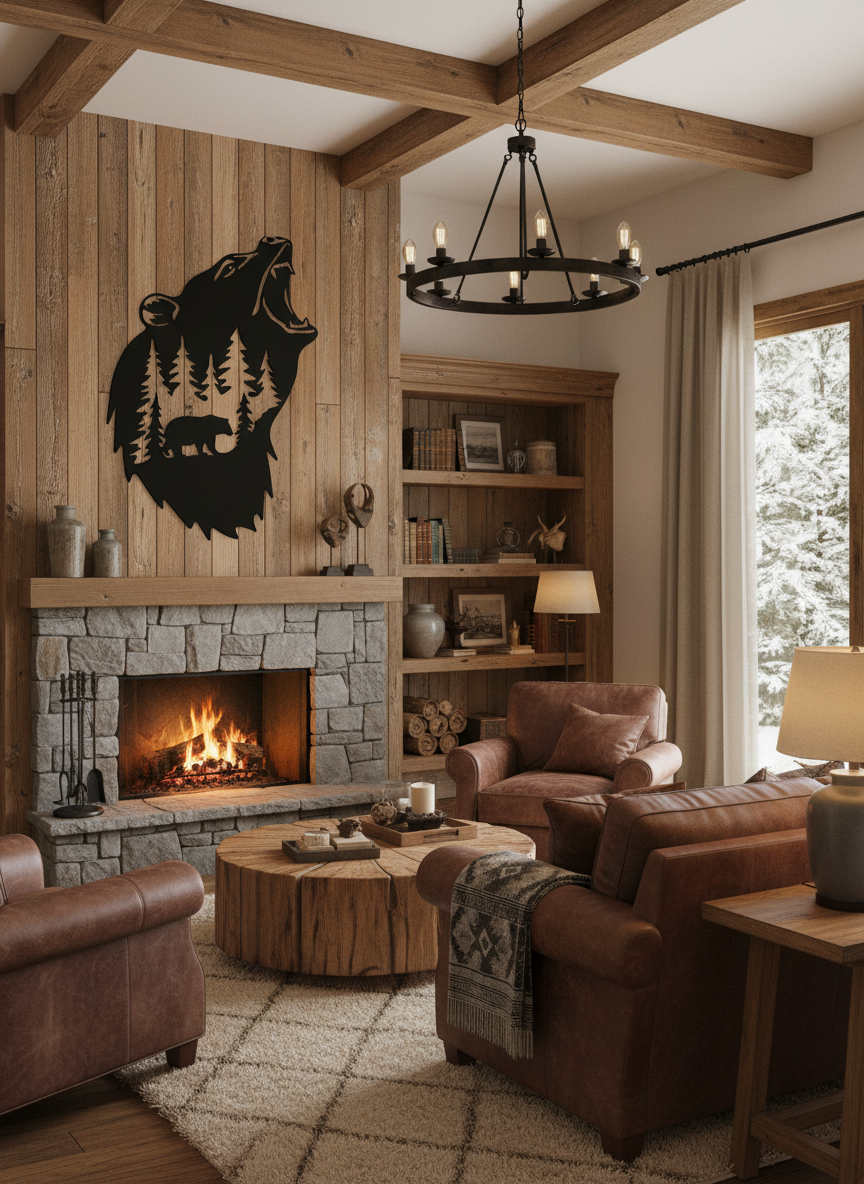 Bear 1019 Living Room Mockup