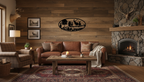 Elk 1006 in rustic living room