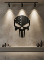 Flag Punisher 1039 on wall