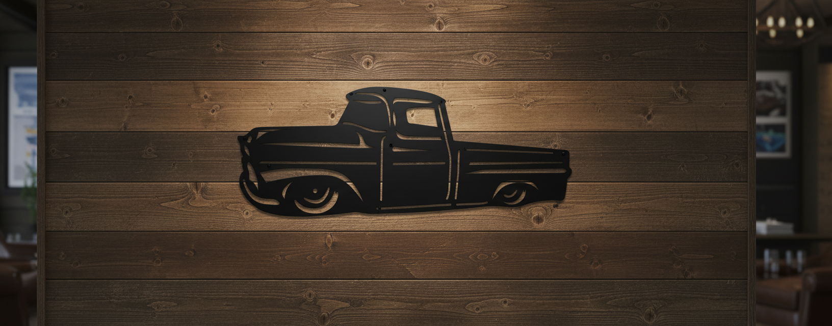 Pickup 1030 man cave display