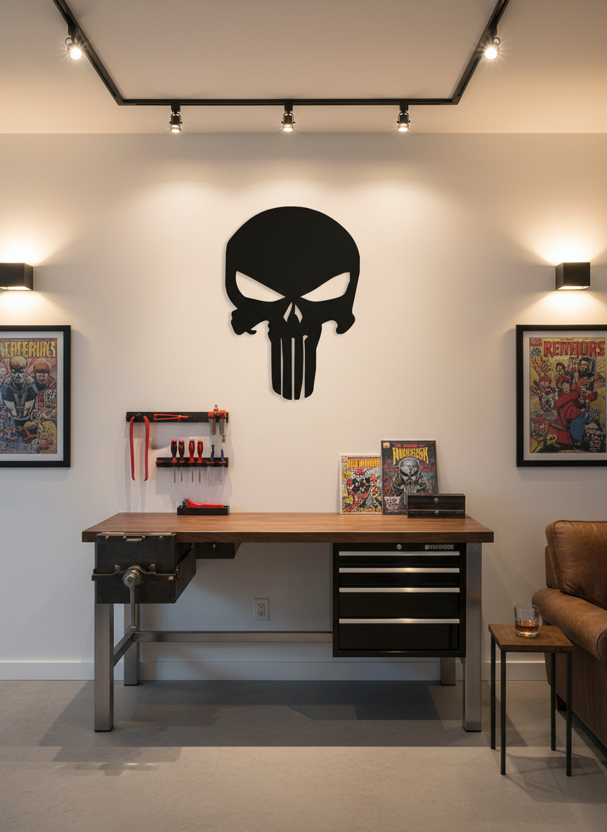 Punisher 1040 Wall Display - Clear View