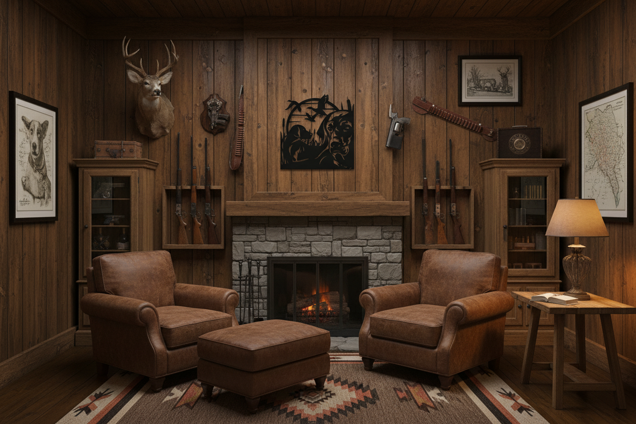 Retriever 6682 Black - Gun Room Display (Small Scale)