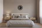 Sun & Moon 2756 Small Size on Bedroom Wall