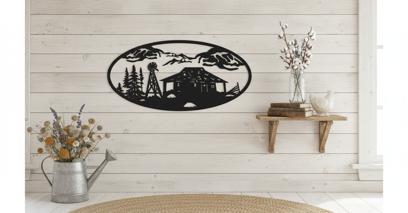 Windmill 1013 Farmhouse Wall Display